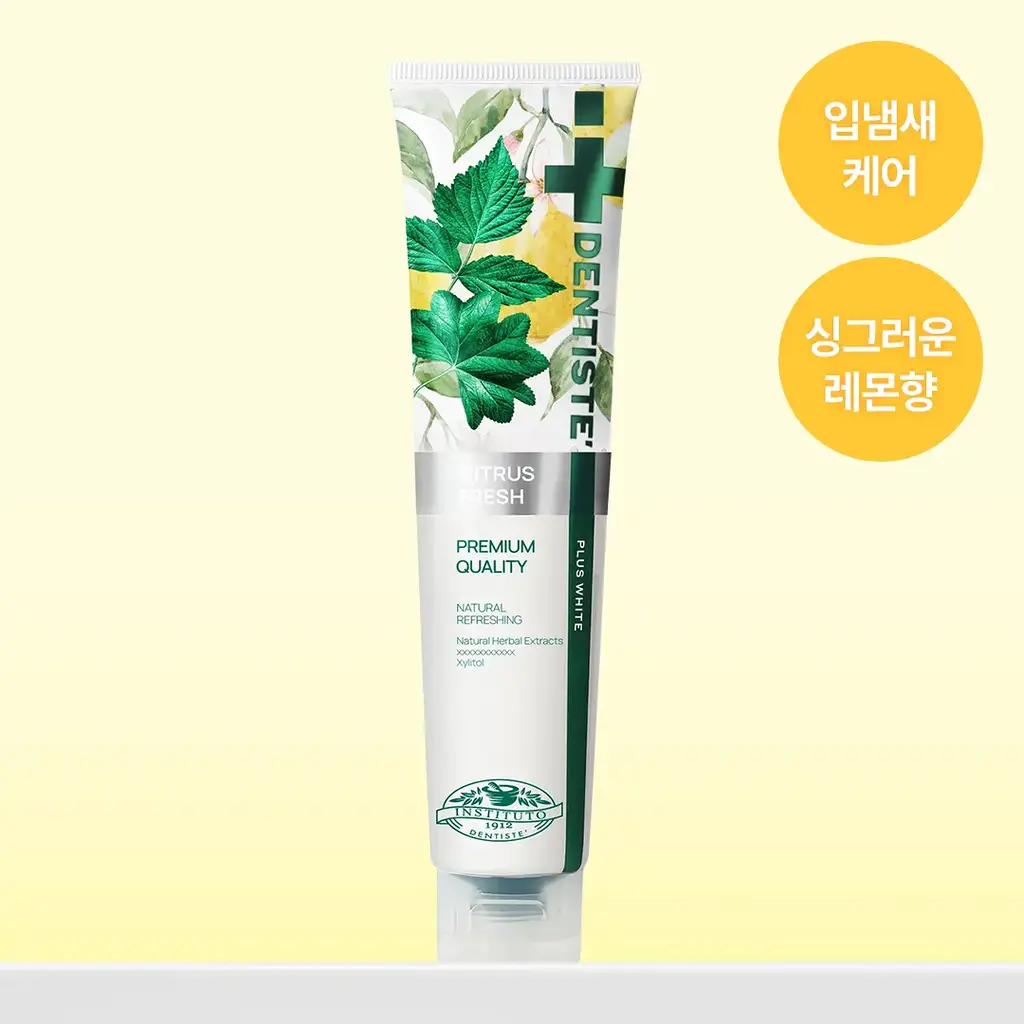 덴티스테 시트러스후레쉬 치약 200g