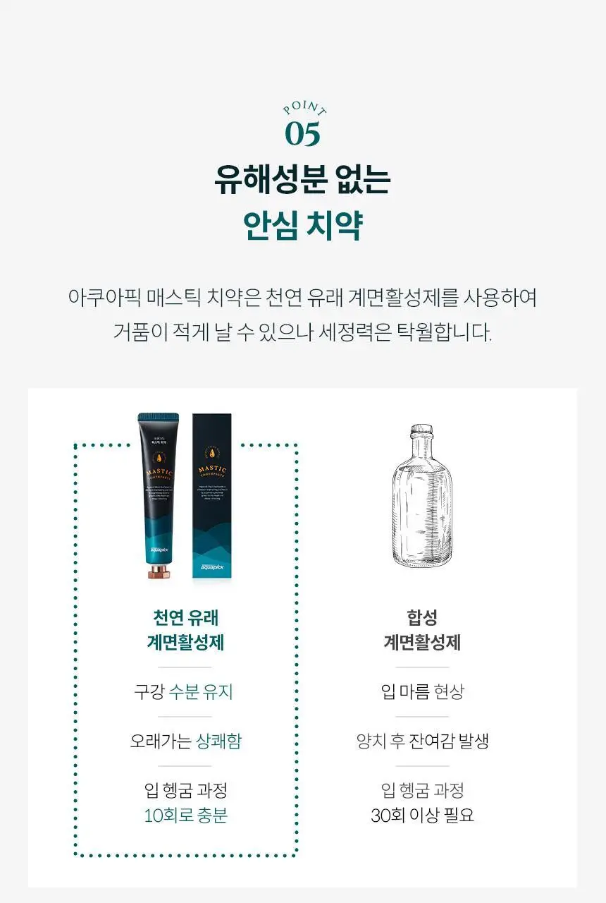 아쿠아픽 메스틱 치약 100g 상세페이지 15