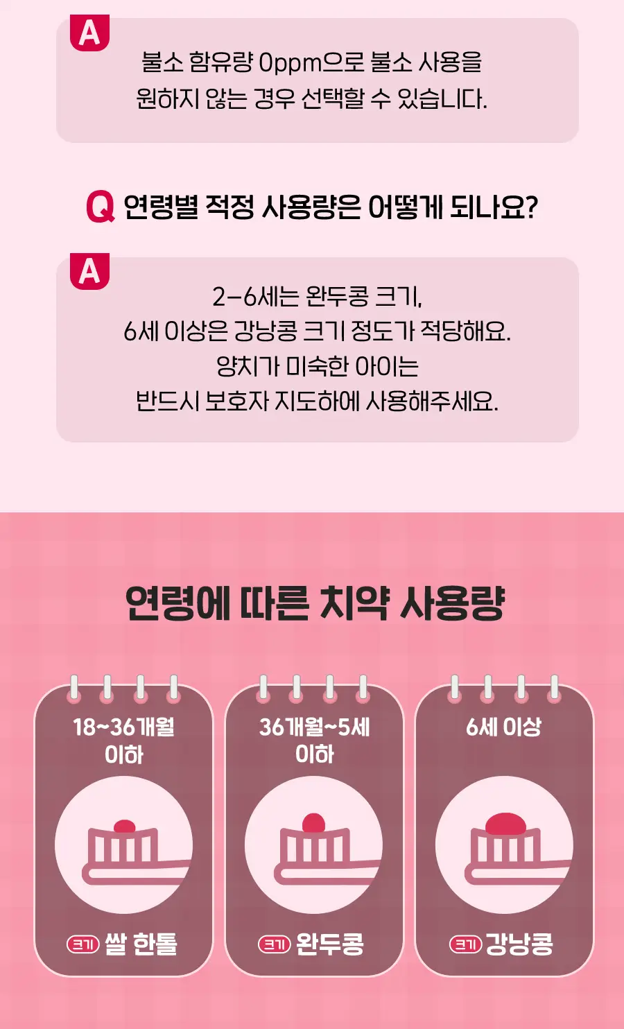 크리오 치카부 키즈 치약 120g 3입 상세페이지 7