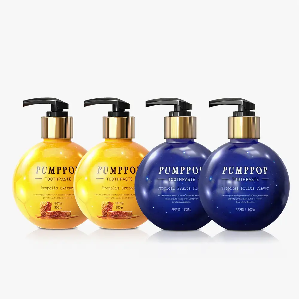 크리오 펌프팝 펌프치약 300g * 2입 2종 택1 (트로피칼/로얄프로)