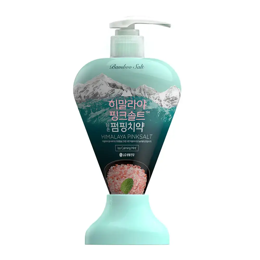 히말라야 핑크솔트 펌핑치약 2종 택1 (아이스민트/플로럴민트)