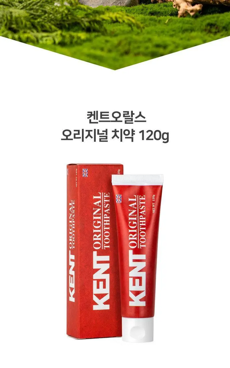 KENT 오리지널 치약 120g 상세페이지 2