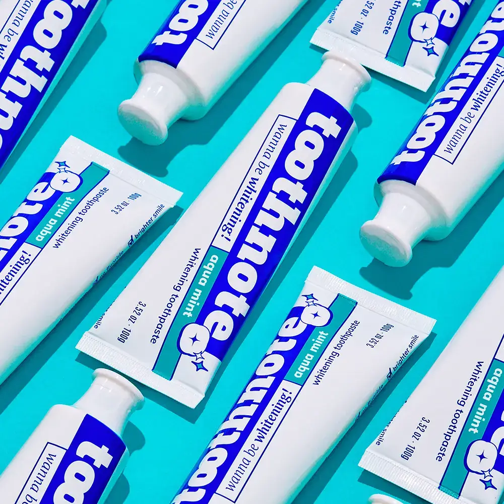투스노트 미백치약 아쿠아민트 100g