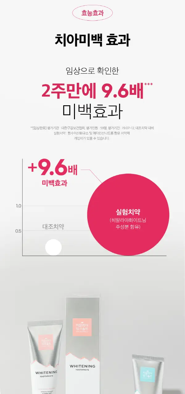 히말라야 핑크솔트 화이트닝 미백치약 2종 택1 상세페이지 8