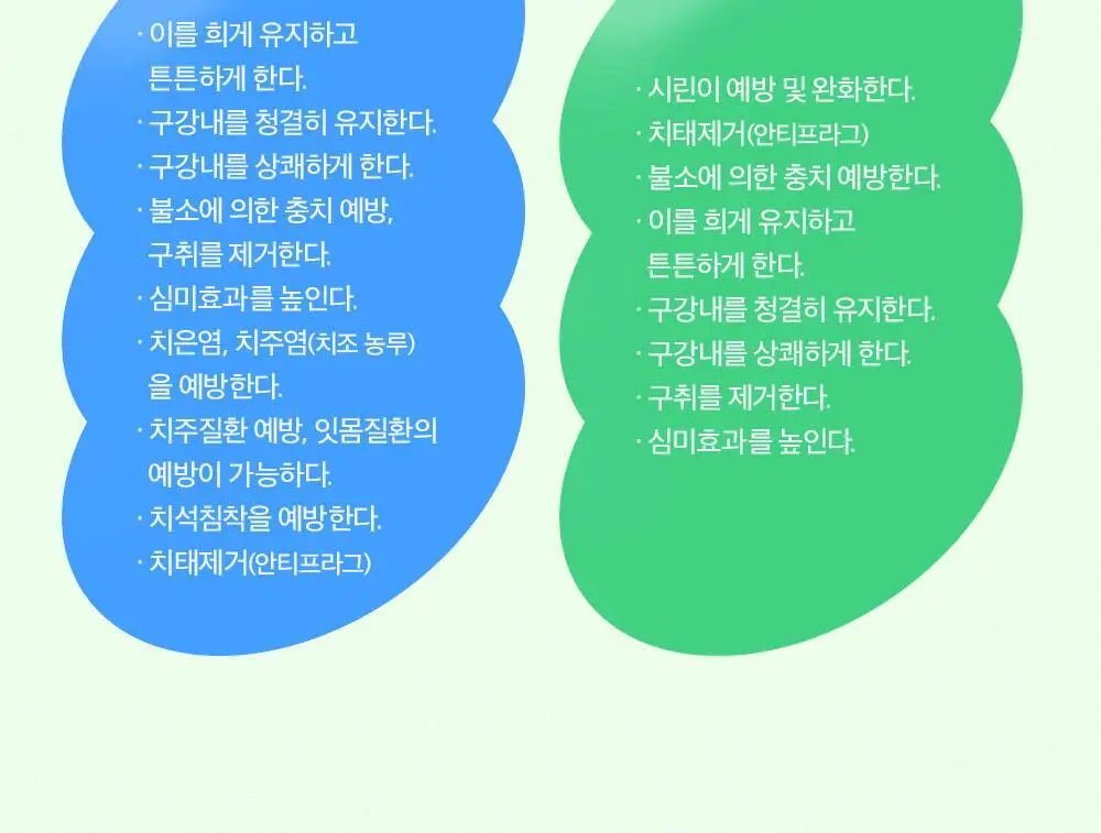 클로브덴 비건 치약 센서티브, 민감성 시린이케어 100g 상세페이지 13
