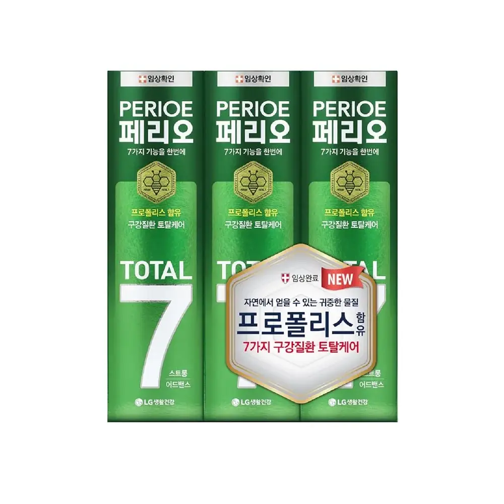 페리오 토탈7 스트롱 120g 3개입