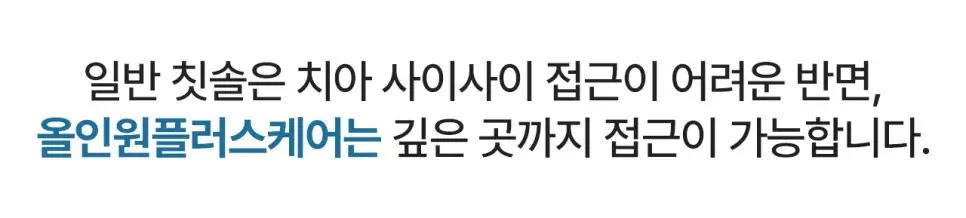 덴클 올인원 플러스케어 칫솔 1개입 상세페이지 24