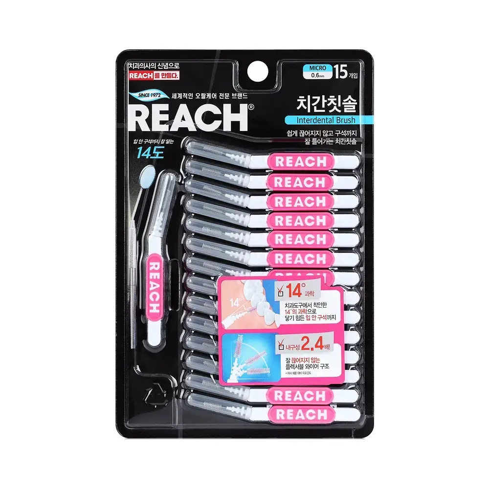 리치 MICRO 치간칫솔 15입