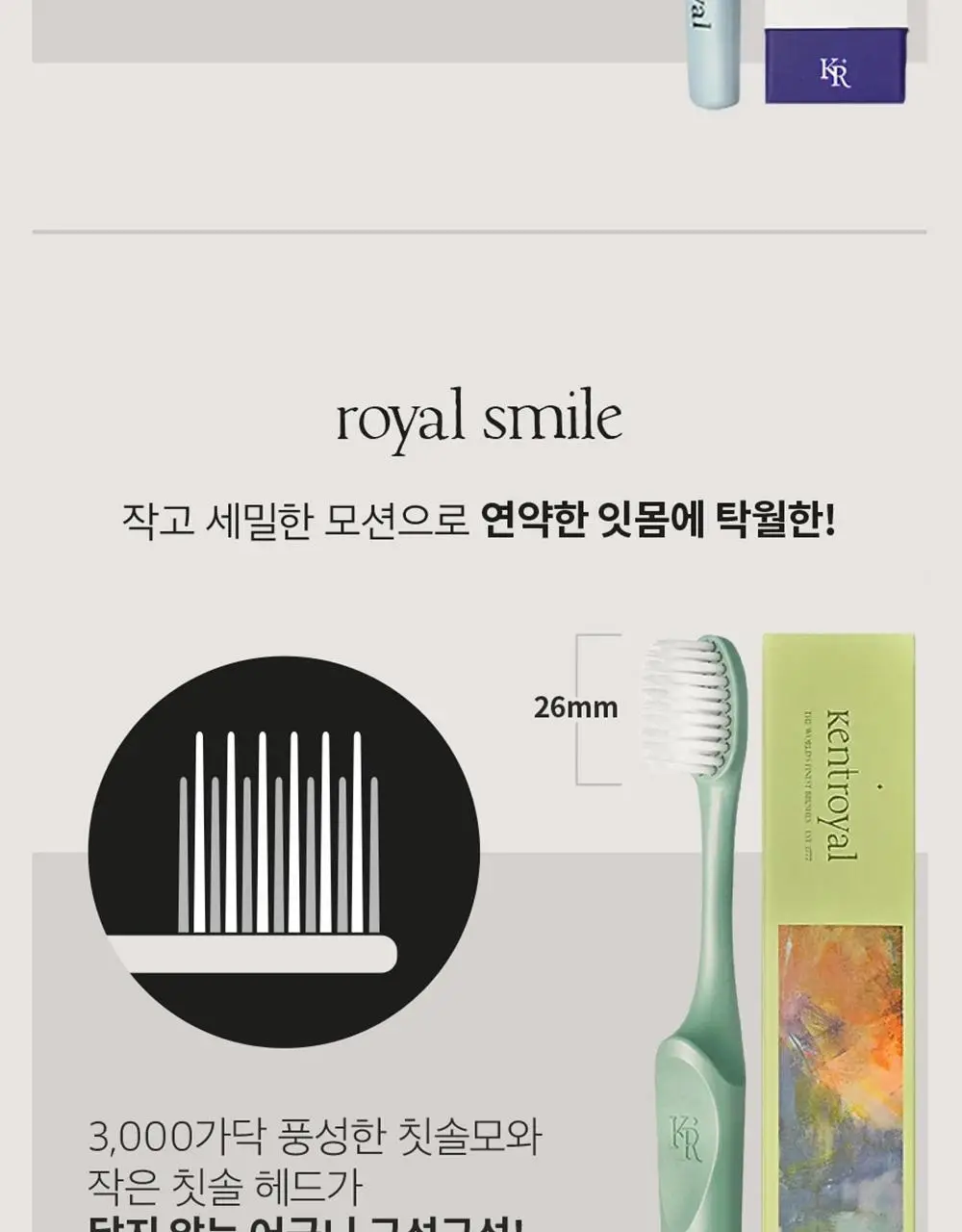 켄트로얄 프로 프레쉬 칫솔 12개입 상세페이지 16