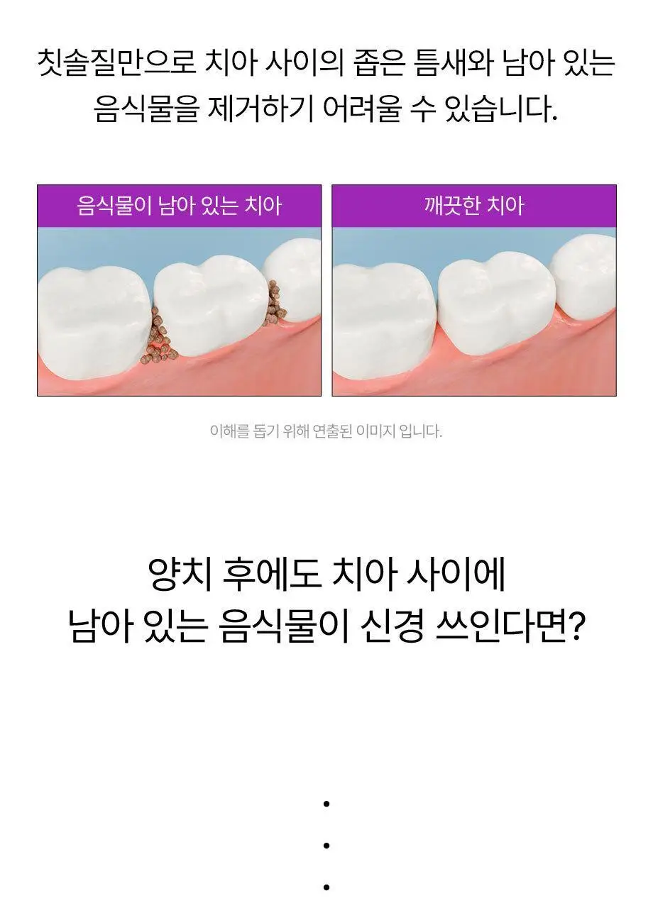 플랙커스 젠틀슬라이드 치실 (35개입/ 90개입) 상세페이지 4