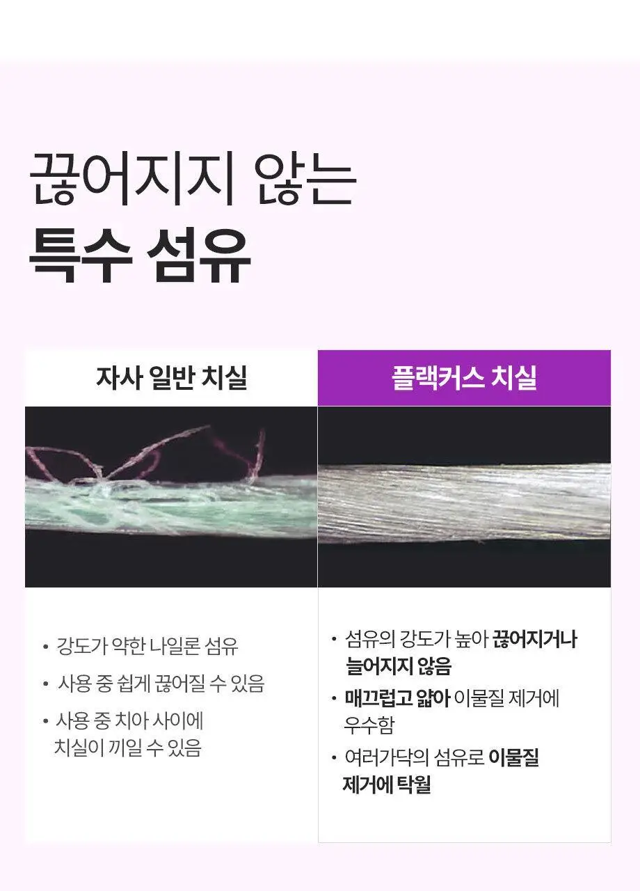 플랙커스 젠틀슬라이드 치실 (35개입/ 90개입) 상세페이지 11