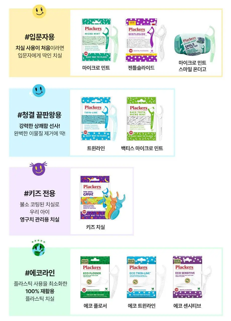 플랙커스 젠틀슬라이드 치실 (35개입/ 90개입) 상세페이지 22