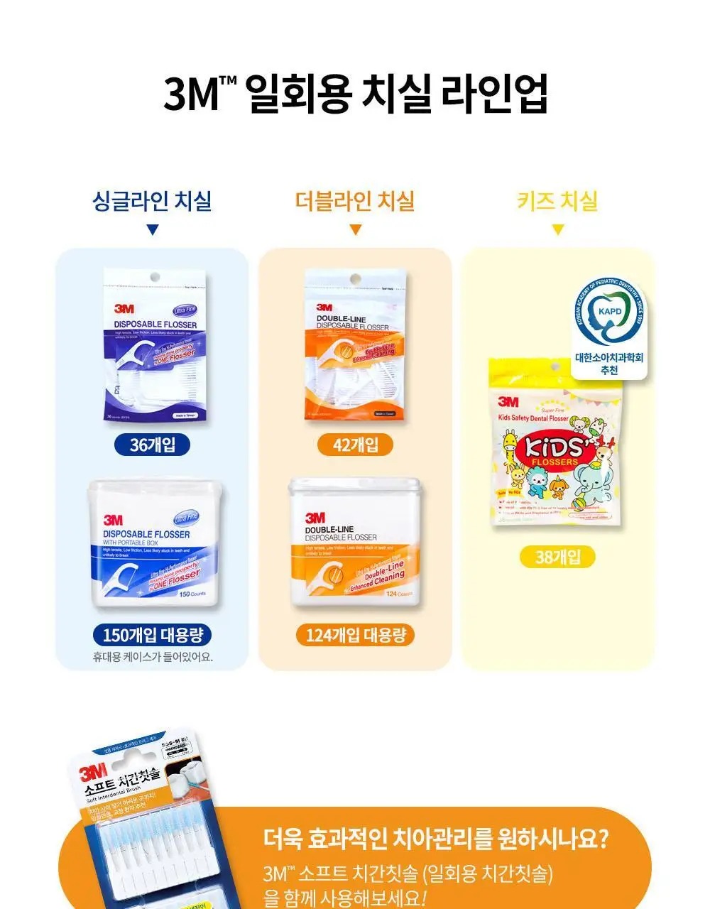 3M 싱글라인 일회용 치실 36개입 상세페이지 9