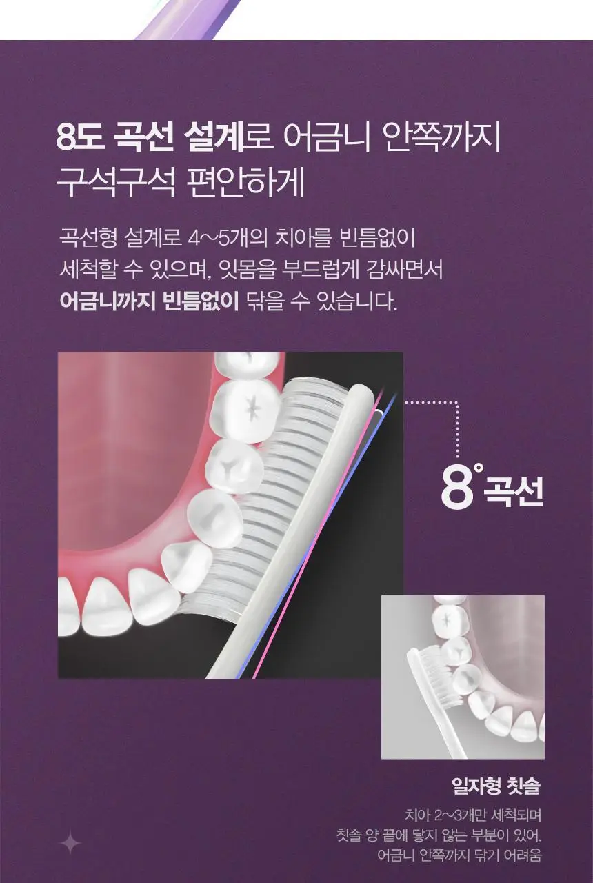 왕타 화이트모 칫솔 (색상 랜덤) 상세페이지 17