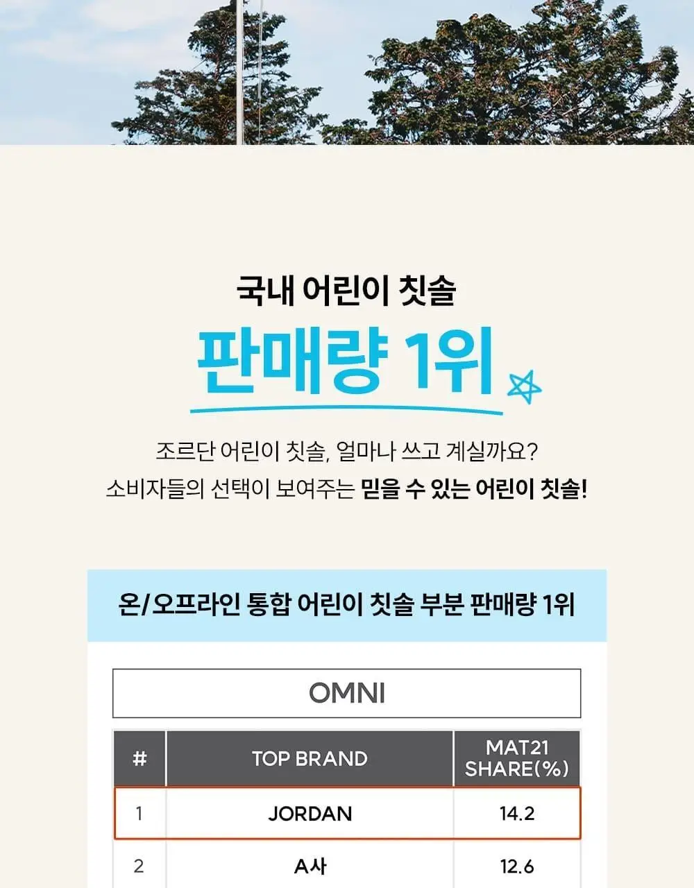 조르단 어린이 버디1 1P (색상랜덤) 상세페이지 4