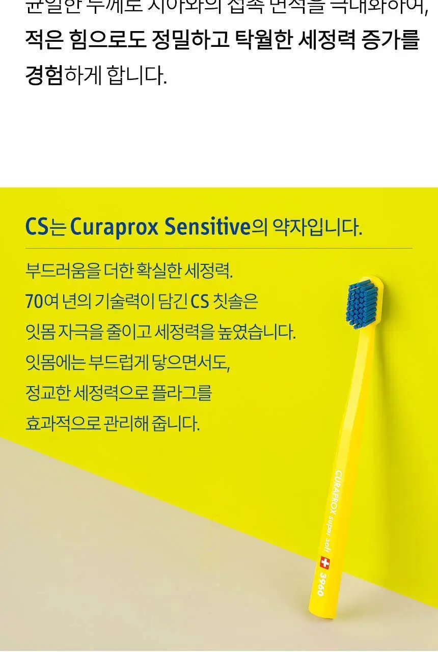 큐라덴 큐라프록스 CS3960 칫솔 상세페이지 8