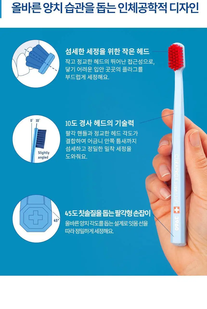 큐라덴 큐라프록스 CS3960 칫솔 상세페이지 12