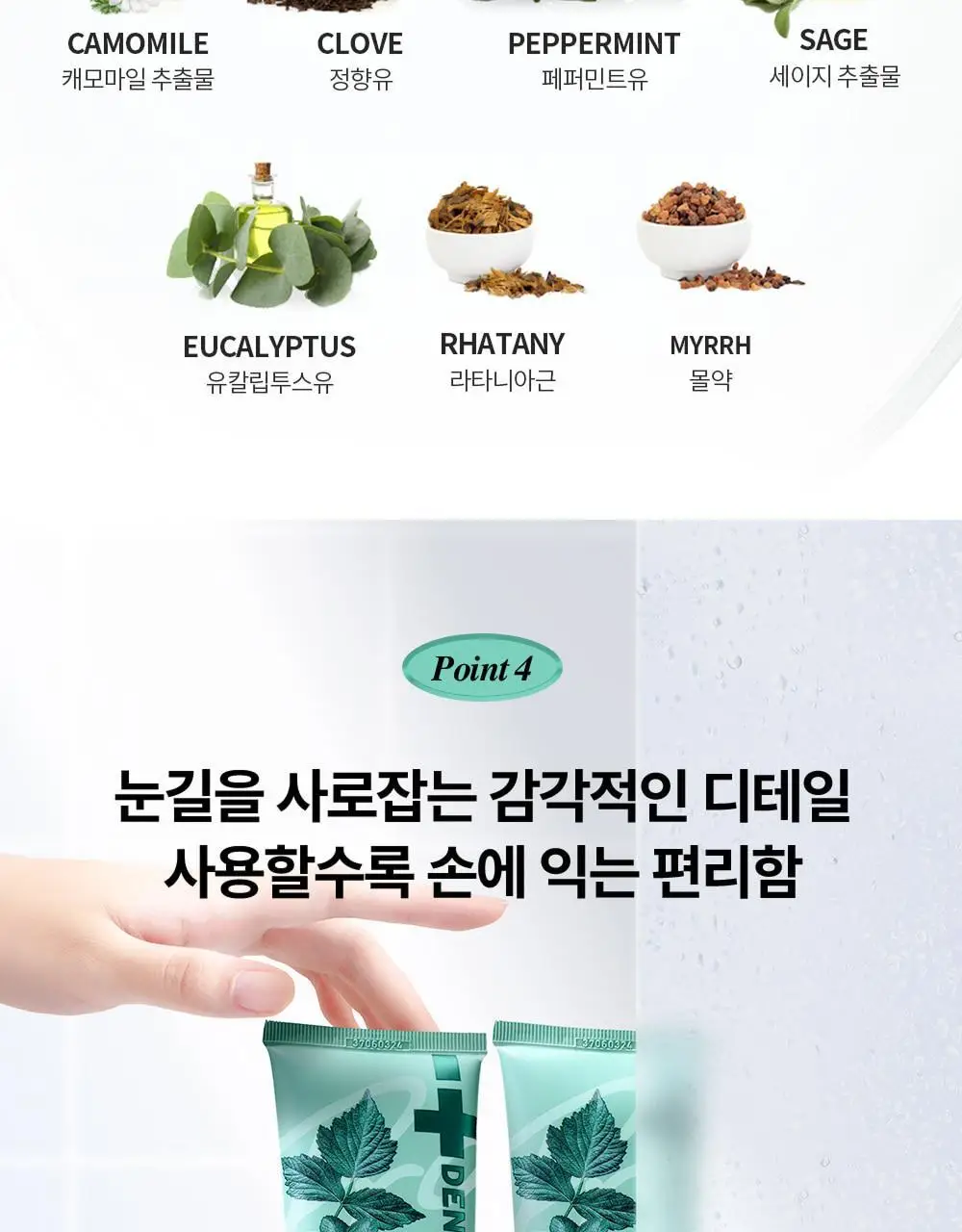 덴티스테 여행용세트 (플러스화이트 20g + 칫솔) 상세페이지 13