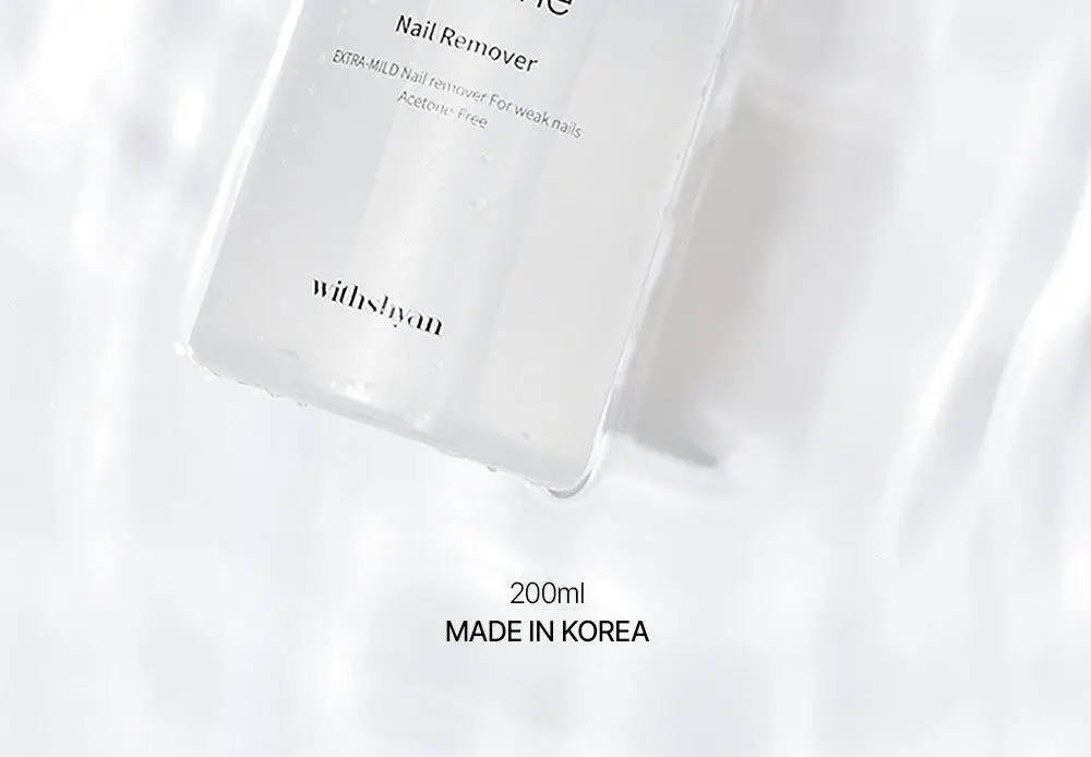 위드샨 논아세톤 네일 리무버 200ml 상세페이지 2
