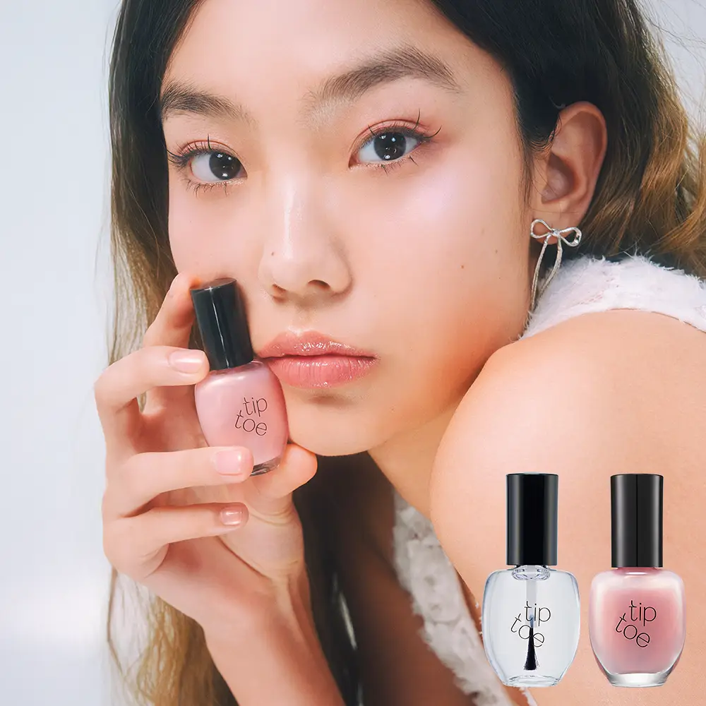 팁토우 시어 탑코트 네일 폴리쉬 3 Colors