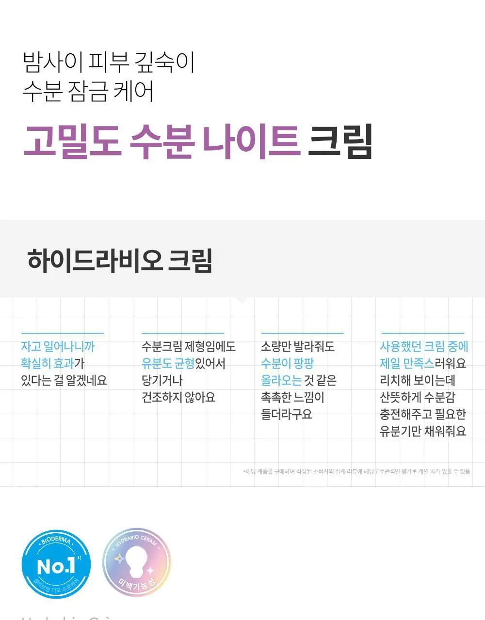 바이오더마 하이드라비오 크림 50ml 상세페이지 3