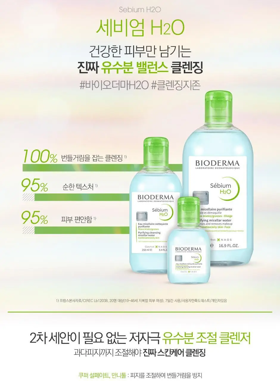 바이오더마 세비엄 H2O 100ml 상세페이지 3