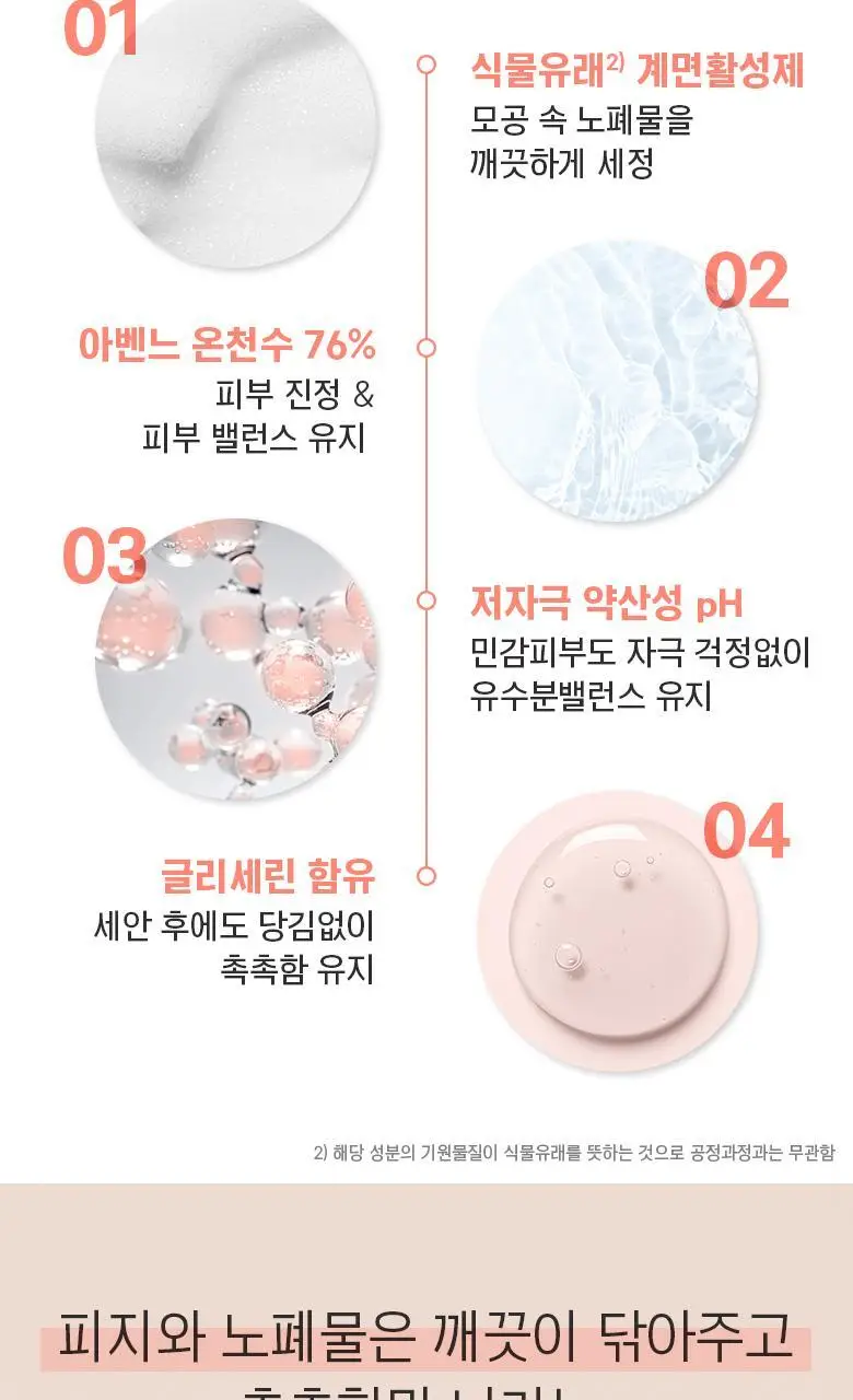 아벤느 젠틀 포밍 클렌저 150ml 상세페이지 6