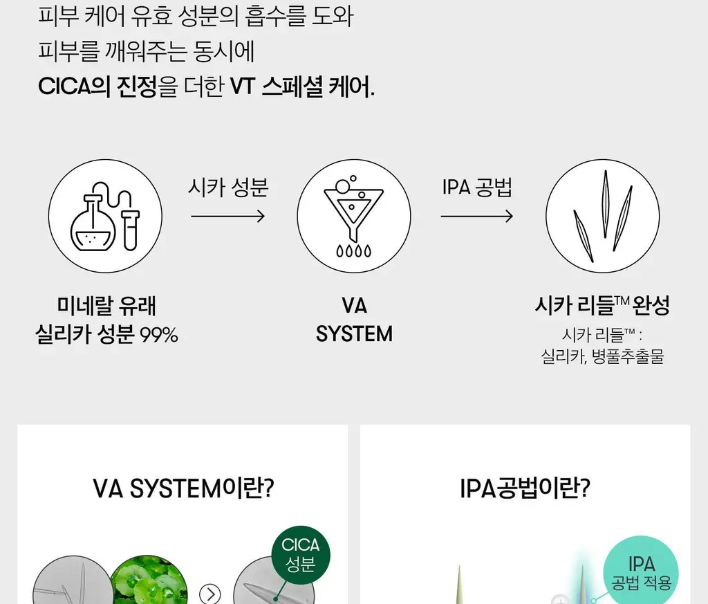 VT 컬러리들샷 2스텝 하이드로겔마스크 1매입(콜라겐/비타/하이드롭/레티에이/프로시카) 상세페이지 7