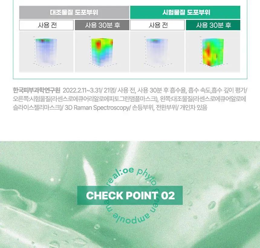 김정문알로에 큐어 피토그린 앰플 마스크 1매 상세페이지 11