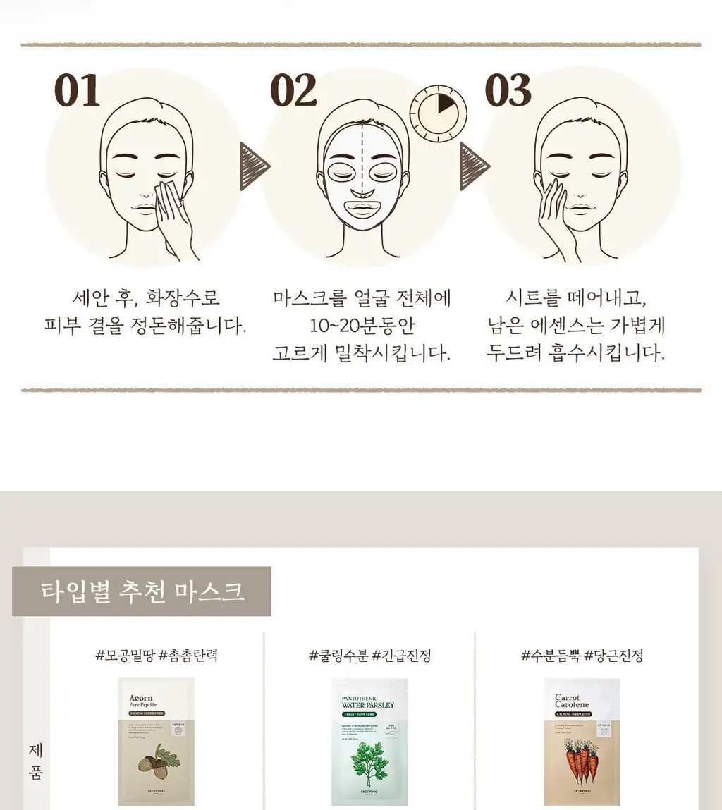 스킨푸드 감자 마데카소사이드 마스크시트 기획 7매 (+3매 증정) 상세페이지 20