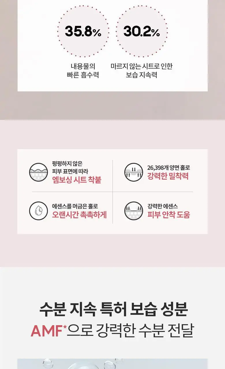AHC 마이크로 레드 콜라겐 착붙 마스크 시트 33ml 10매 상세페이지 10
