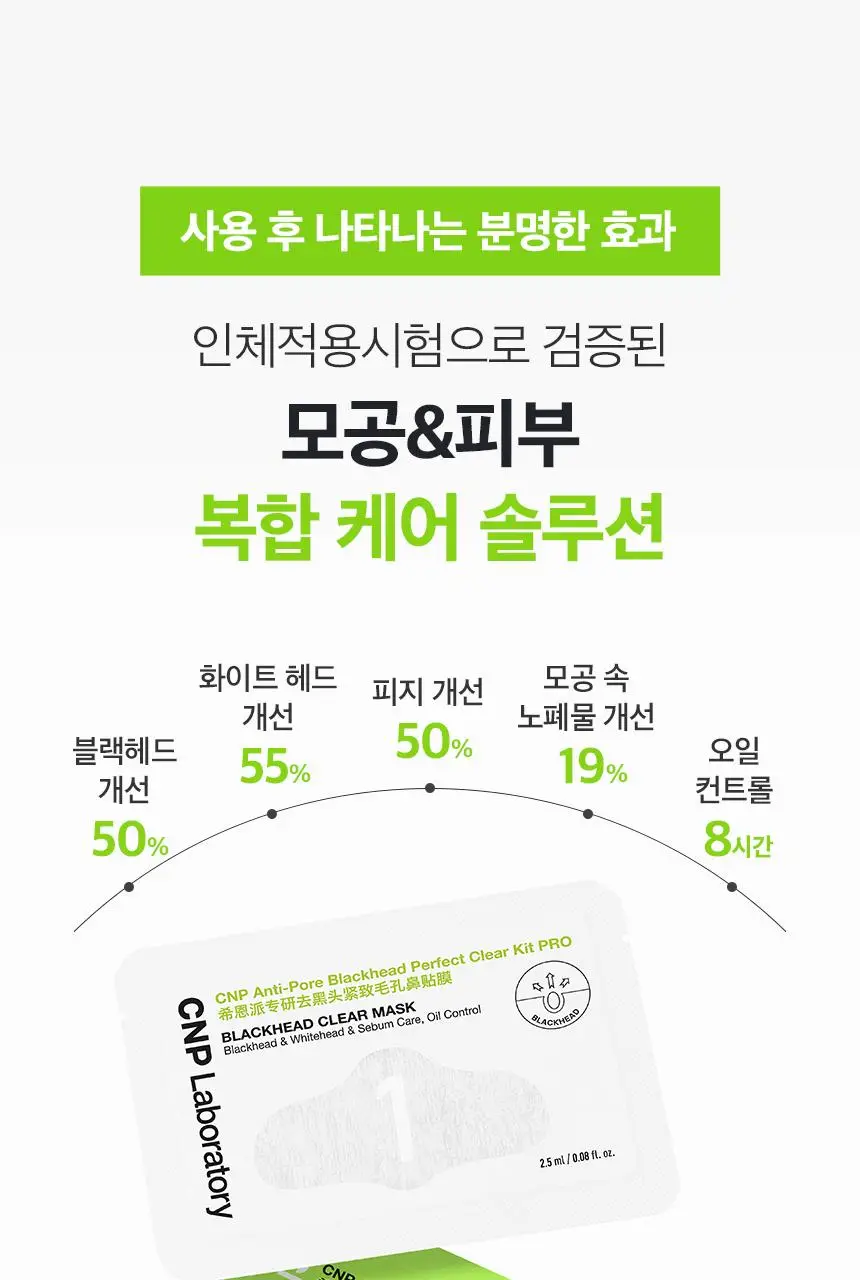 차앤박(CNP) 안티포어 블랙헤드 퍼펙트 클리어 키트 프로 10회분 (온) 상세페이지 6