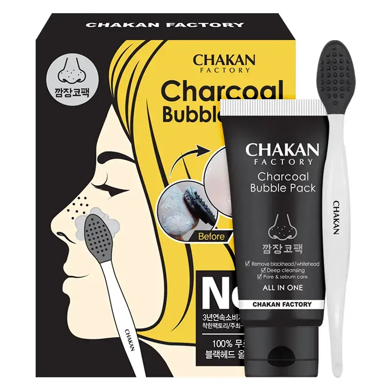 착한팩토리 숯폭탄 깜장코팩 40ml