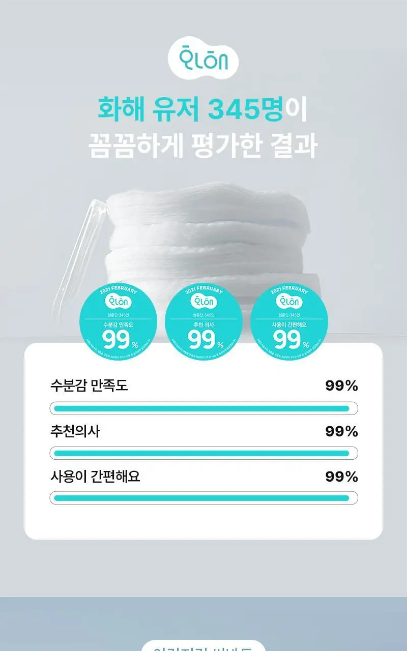 니들리 데일리 토너 패드 80매 (+20매 증정기획) (OY단독) 상세페이지 5