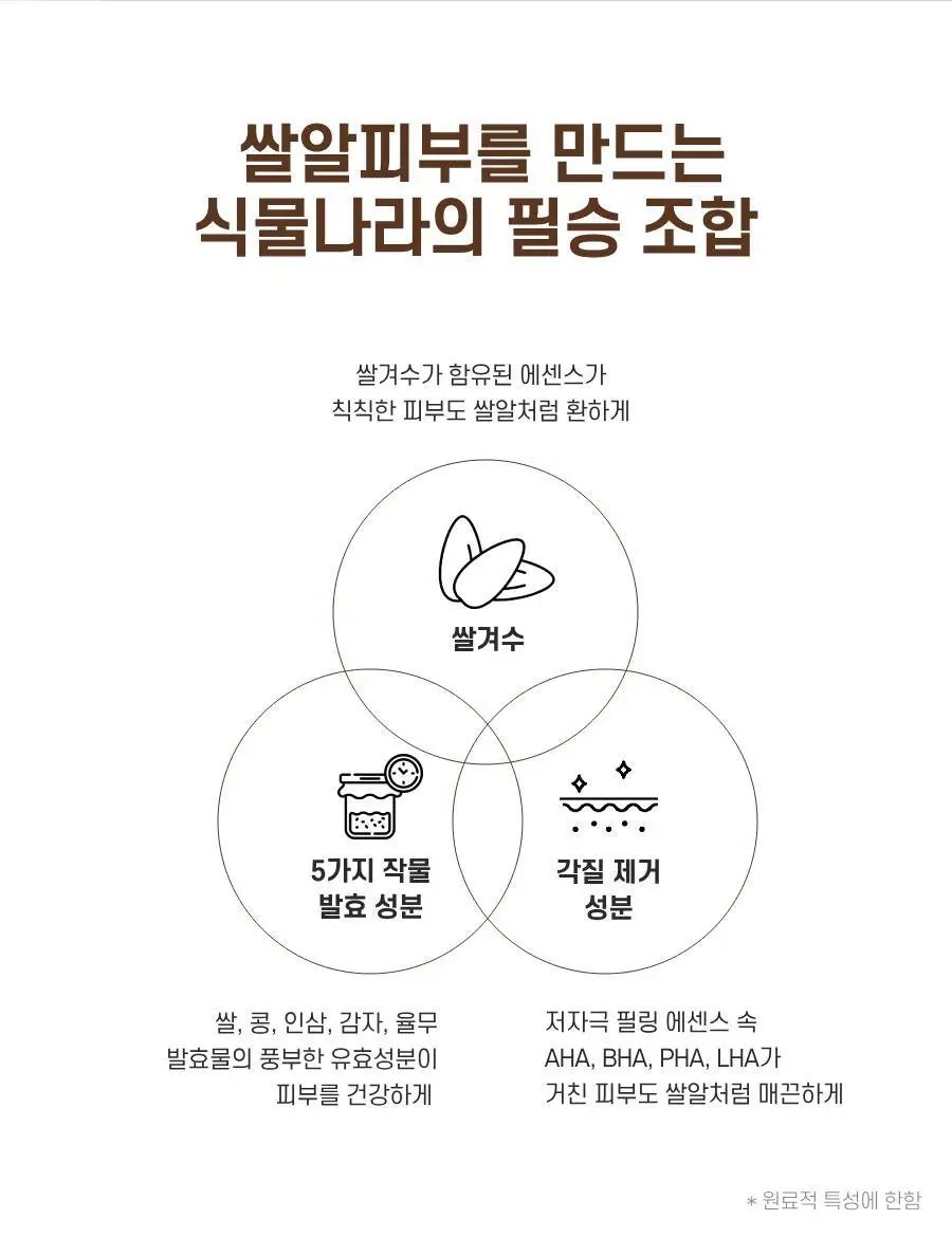 식물나라 뽀얀쌀 맑은톤 클리어패드 리필 기획(100매+100매 리필) 상세페이지 16