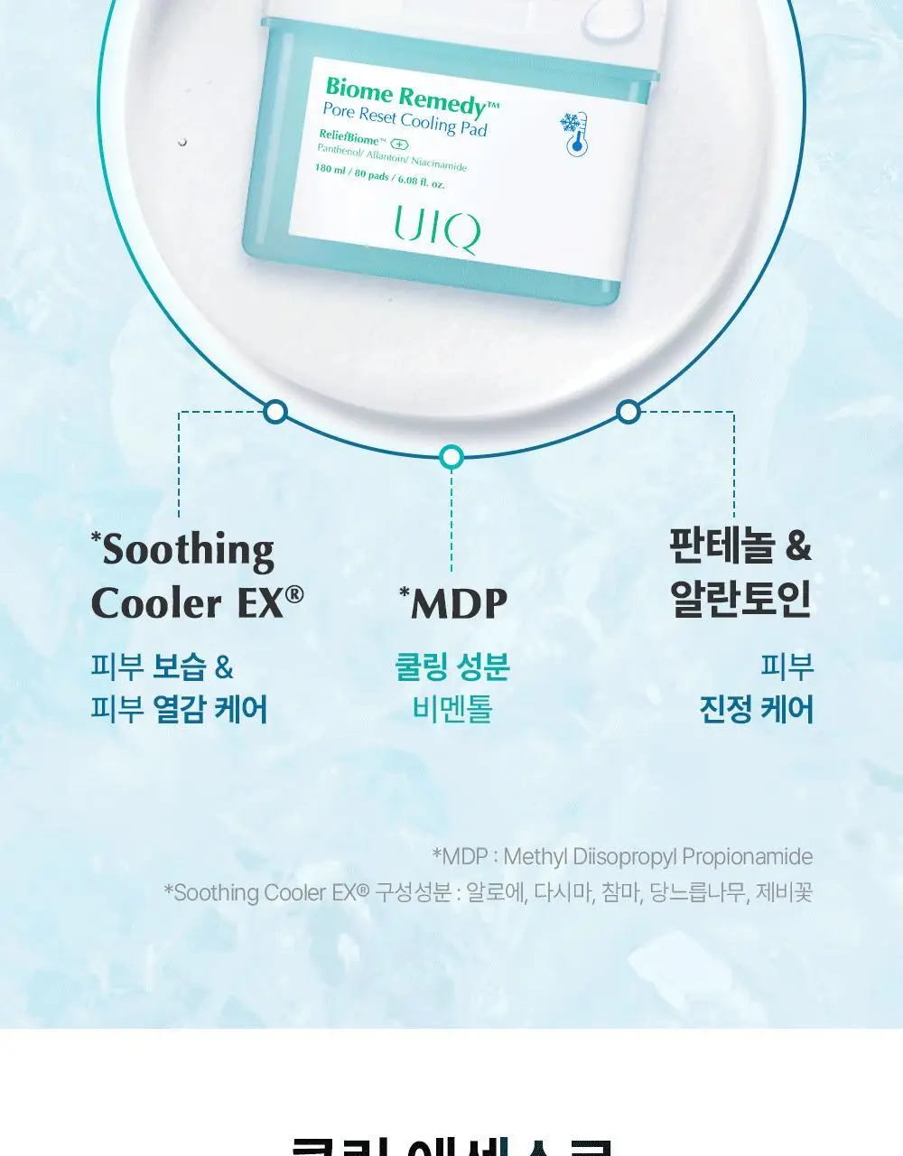 유이크 바이옴 레미디 포어리셋 쿨링패드 80매 상세페이지 29