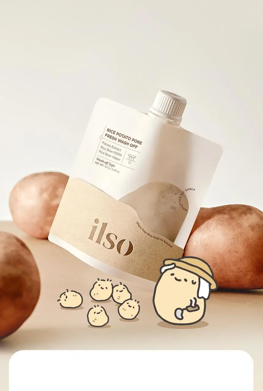 일소 라이스 포테이토 포어 프레쉬 워시오프 150g 기획 (+감자세안밴드) (부실감자 콜라보) 상세페이지 17