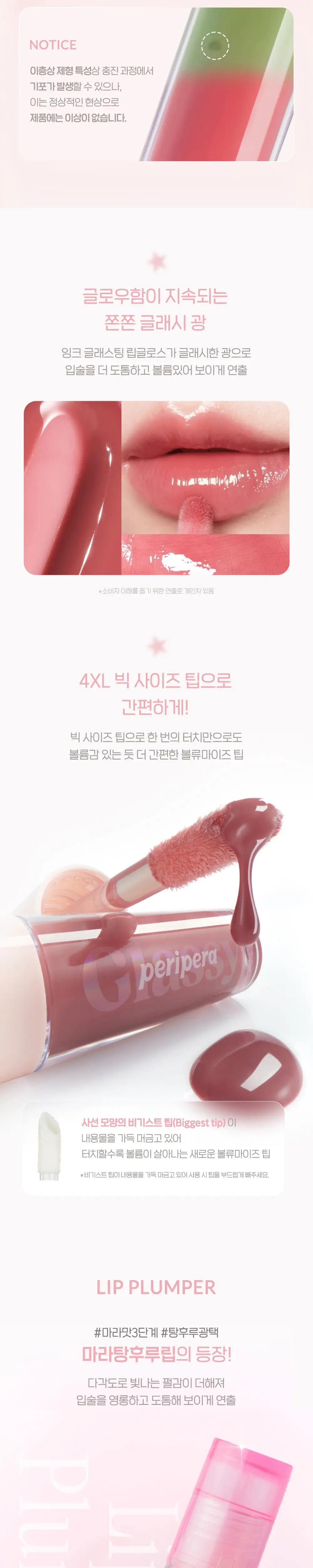 페리페라 잉크 글래스팅 립글로스 4.5ml 상세페이지 5