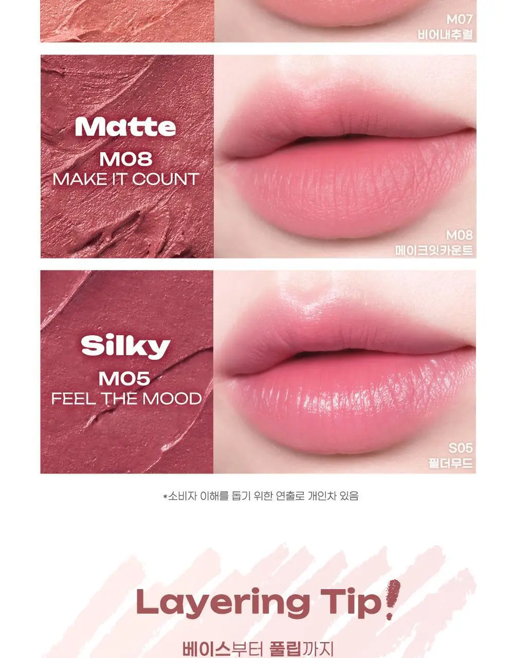페리페라 슬립 온 마이 립 1.4g/1.6g 상세페이지 7