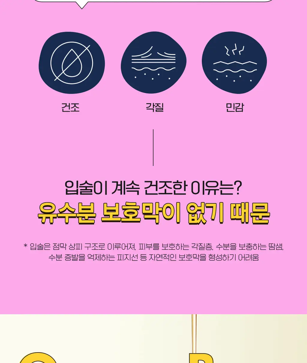 바세린 립테라피 미니자 립밤 7g 5종 상세페이지 5