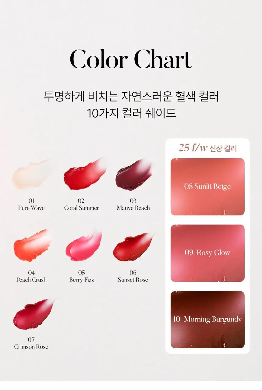 샤이샤이샤이 선 키스드 플럼프 립밤 4g 10종 상세페이지 6