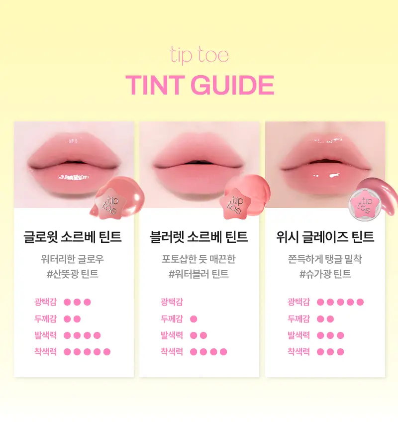 팁토우 위시 글레이즈 틴트 8 colors 상세페이지 27