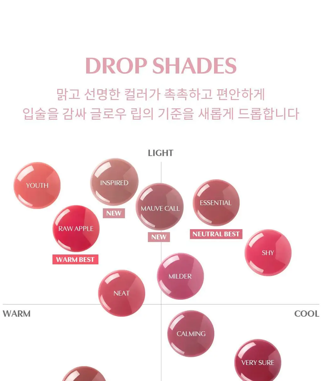 3CE 드롭 글로우 젤 3.8g 12종 상세페이지 16