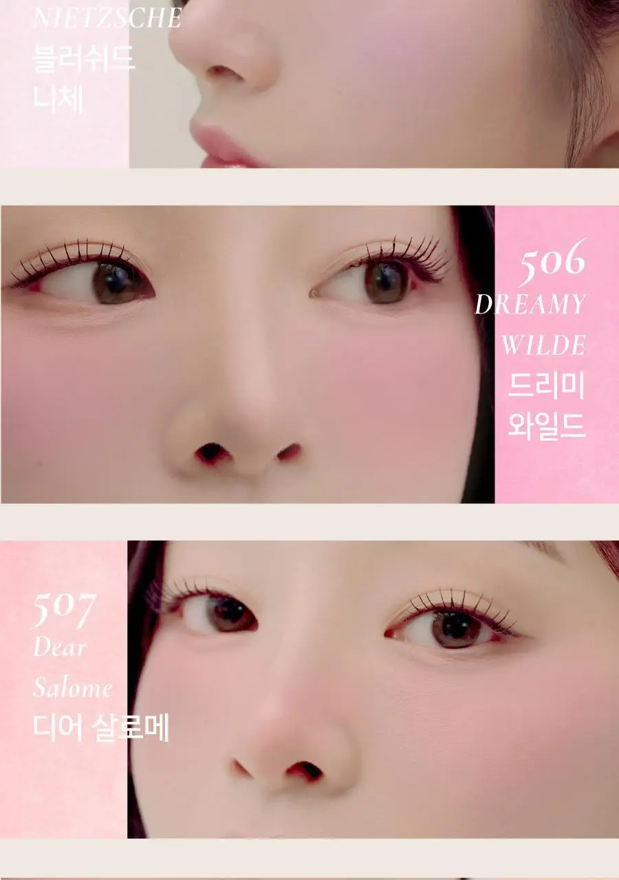딘토 블러피니쉬 올댓모먼츠 블러셔 10종 상세페이지 9