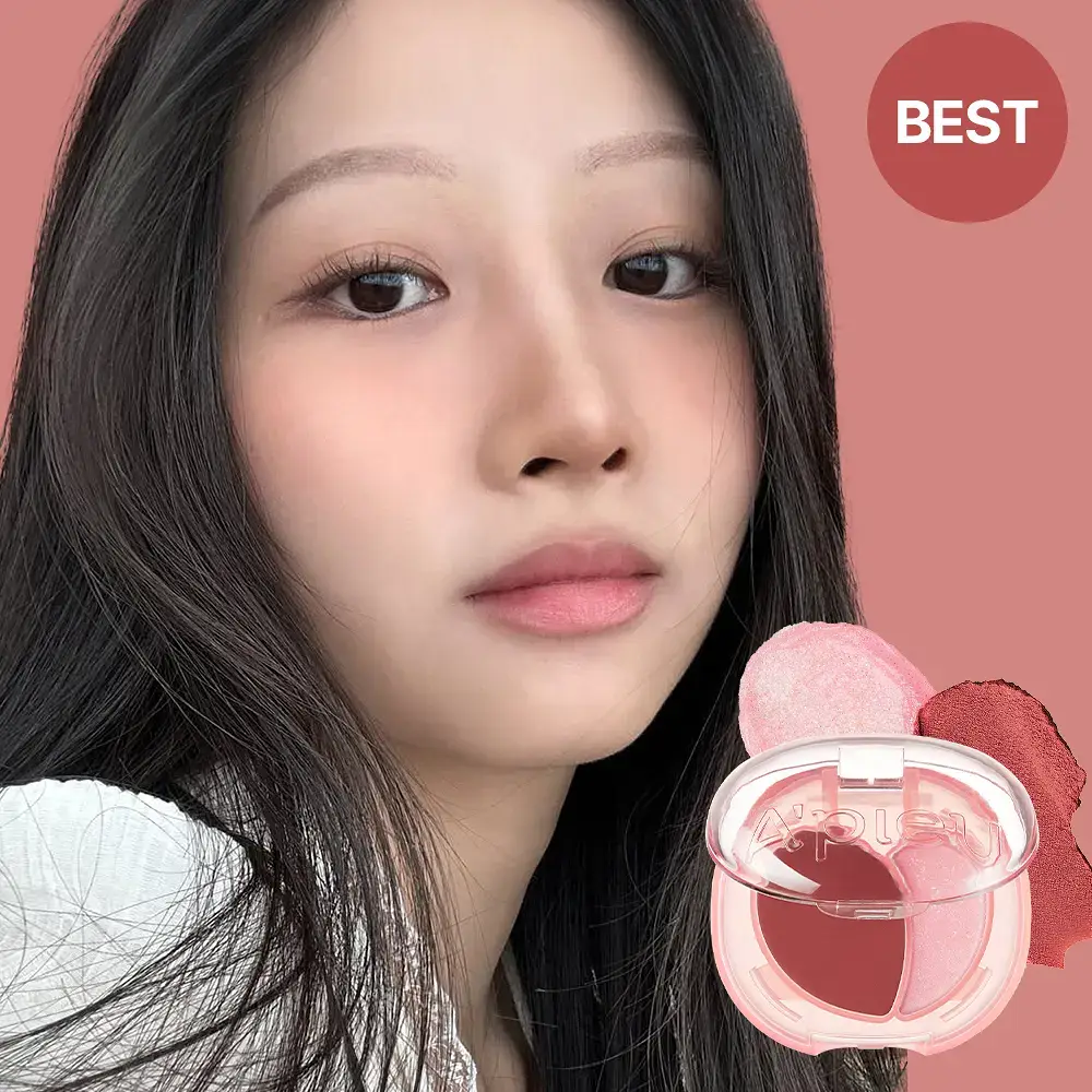 어퓨 과즙팡 무드 블렌딩 립 앤 치크 밤 6종