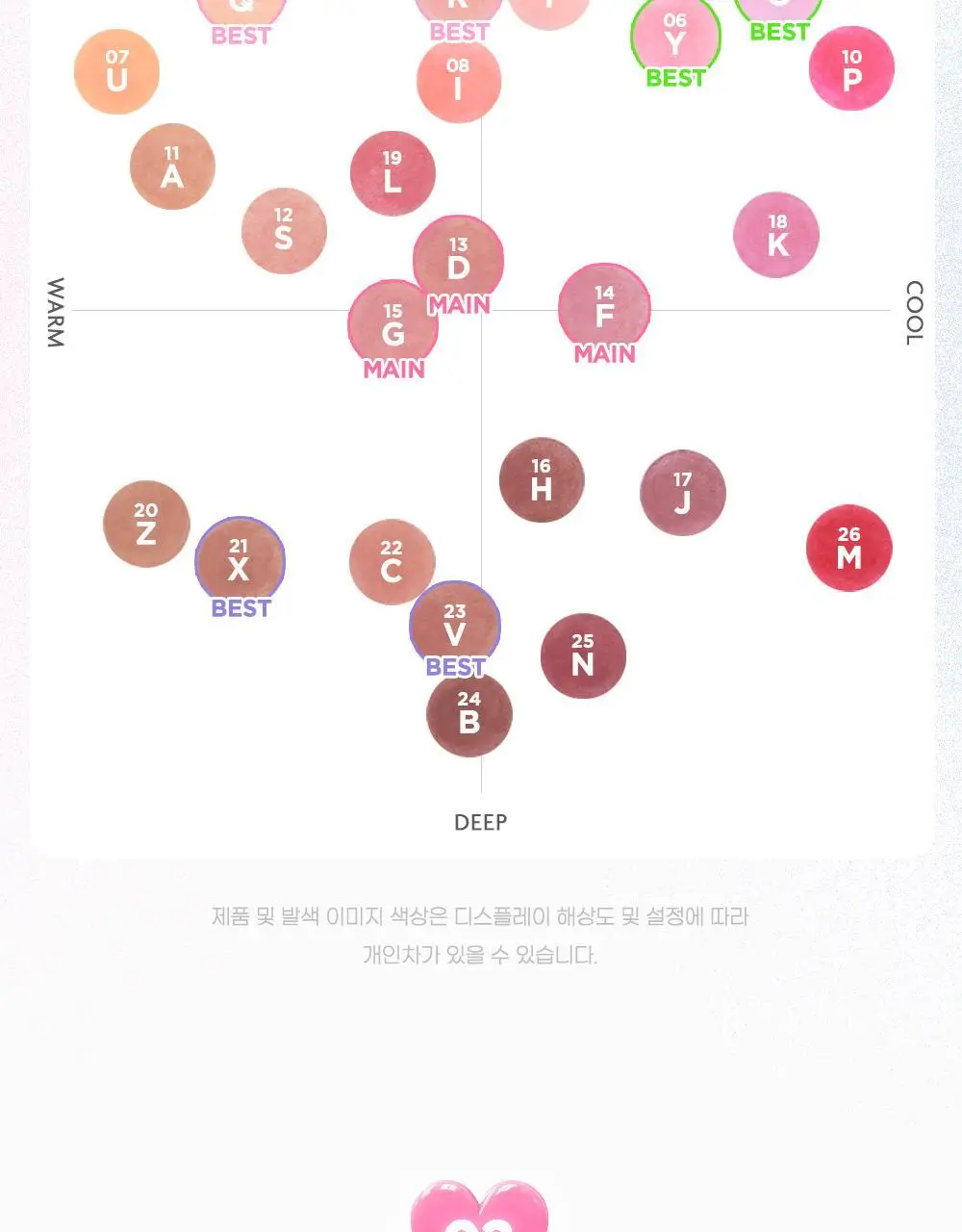 페리페라 톡 블러쉬 키캡 26 Colors 상세페이지 19