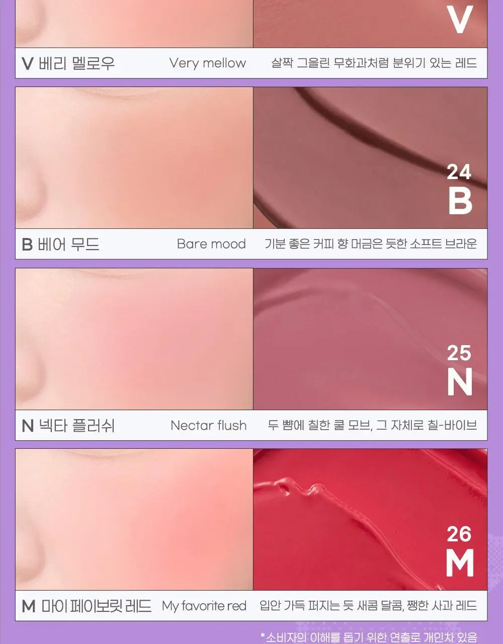 페리페라 톡 블러쉬 키캡 26 Colors 상세페이지 34
