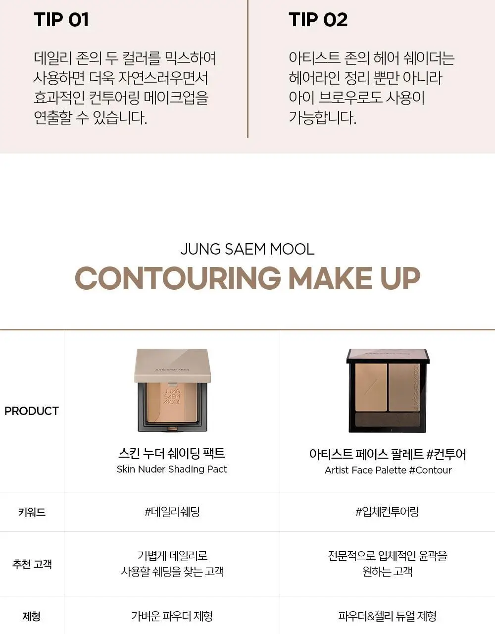 정샘물 아티스트 페이스 팔레트 컨투어 상세페이지 13