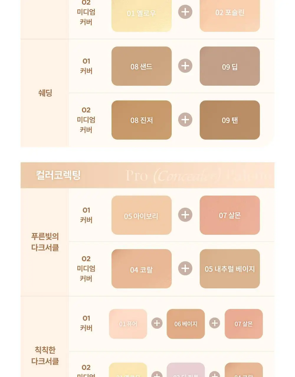 데이지크 프로 컨실러 팔레트 2colors 상세페이지 21