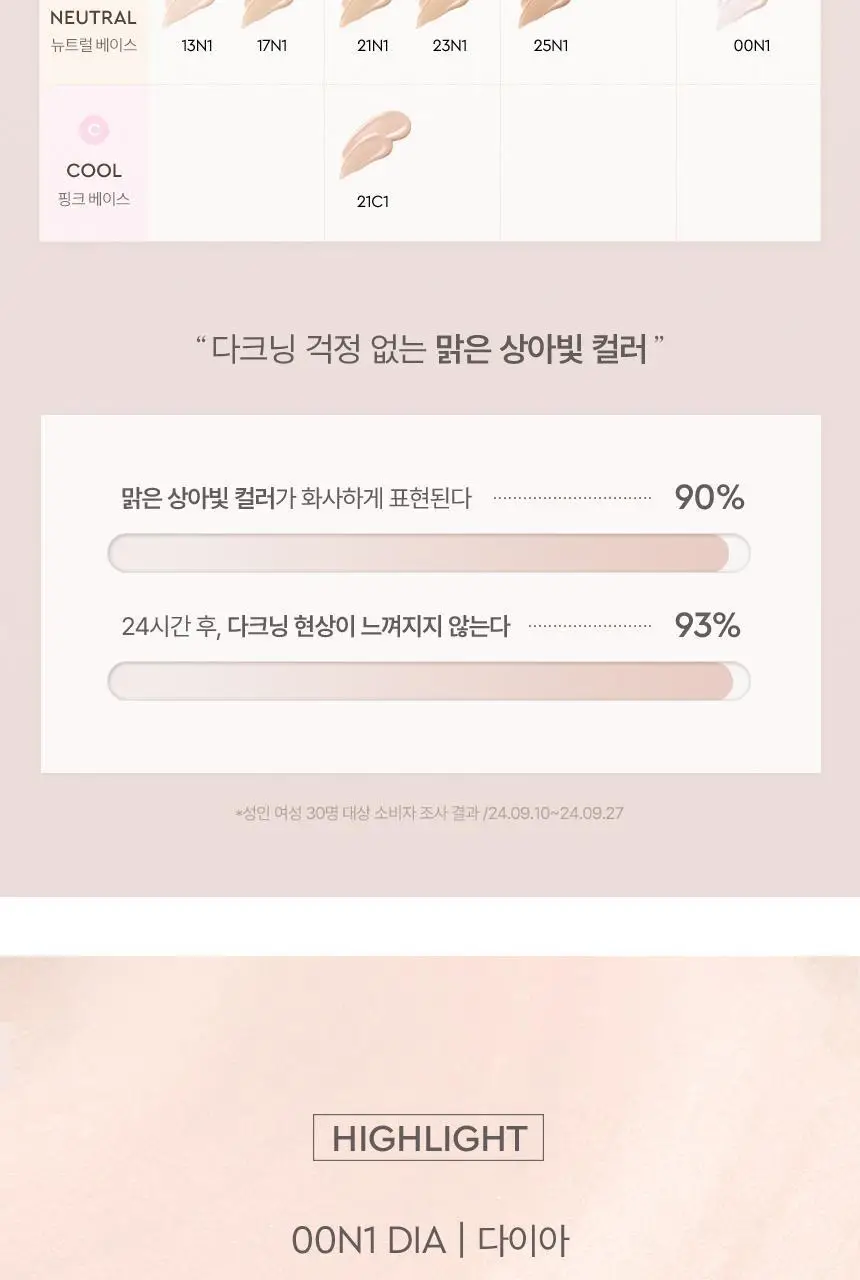 헤라 리플렉션 스킨 글로우 쿠션 파운데이션 리필 15g 상세페이지 19